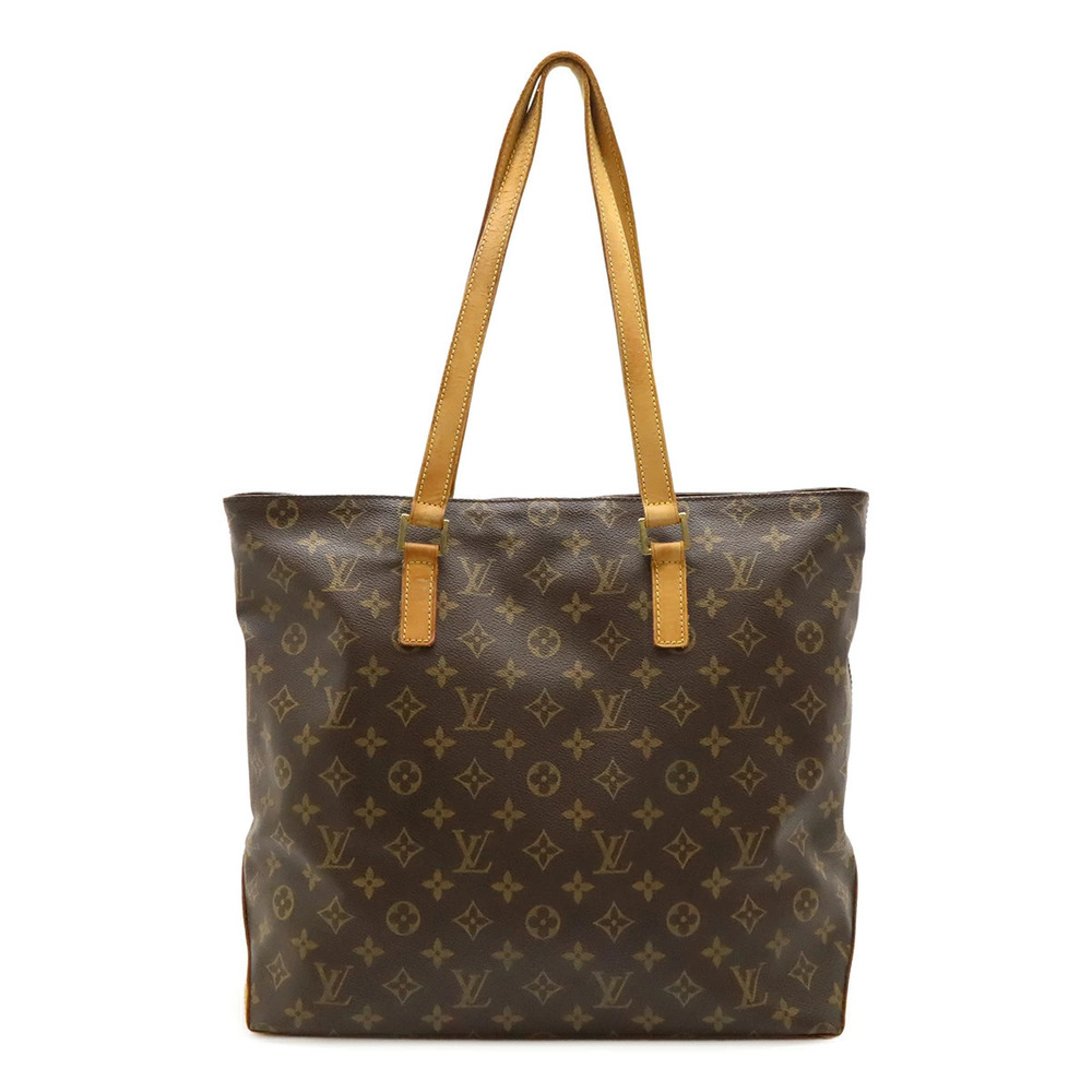 LOUIS VUITTON Monogram Cabas Mezzo Tote Bag Shoulder Hobo Carry